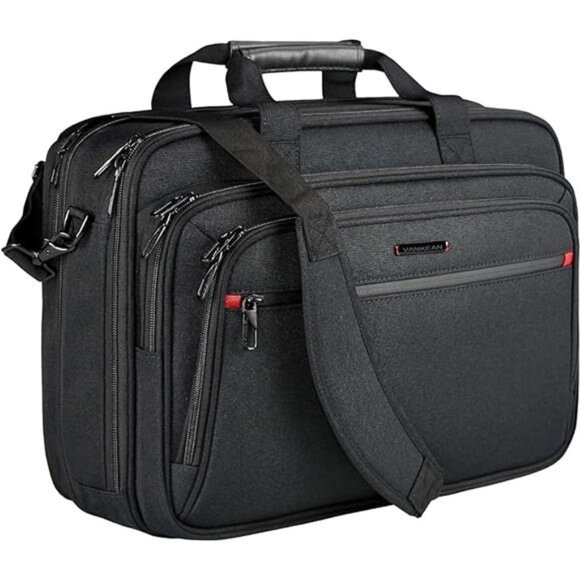 Laptop Briefcase for Men Women, Fits Up to 17.3 Inch Laptop Expandable Premium - Picture 6 of 6